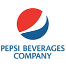 "logo for pepsi beverage company"